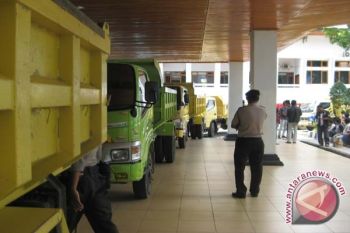 Sopir Demo Penertiban Truk Luar Kota