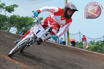 Elga Kharisma gagal menaiki podium kejurnas BMX 2019