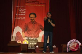 Kick Andy memotivasi pengunjung di Unsri 