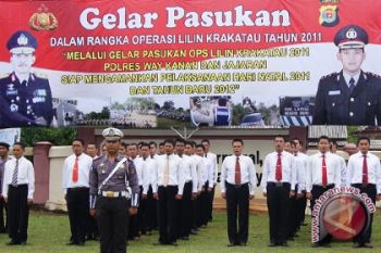 Polres Waykanan Berkomitmen Wujudkan Keamanan Natal 