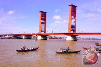 Pembangunan duplikasi jembatan ampera dimulai 2014