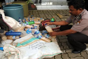 Polisi Maros gagalkan pengiriman minuman keras