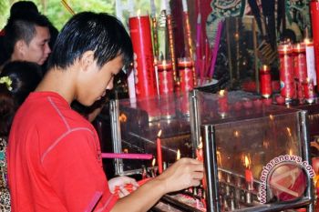 Perayaan Imlek di Bengkulu diwarnai hujan