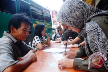 Warga Palembang tanpa KTP disidang yustisi