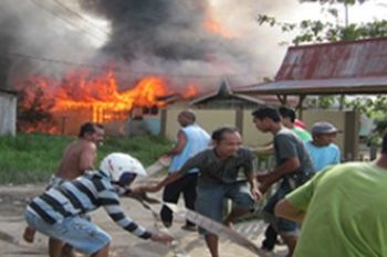 MTS SULTAN SURIANSYAH TERBAKAR