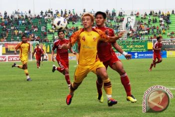 Sriwijaya FC kalahkan Deltras FC 3-1 