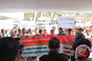 Warga Banyuasin tuntut penyelesaian sengketa lahan