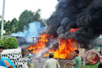 SPBU di Pagaralam terbakar 