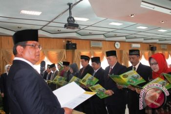 Puluhan Pembantu Dekan Universitas Muhammadiyah Palembang dilantik