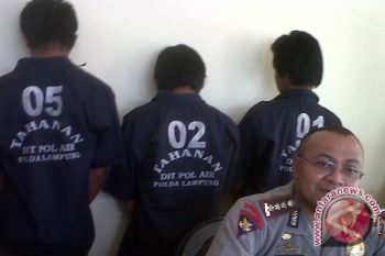 Polda Lampung Tangkap Perompak