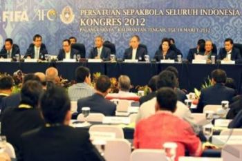 94 Pemilik Suara Hadiri Kongres PSSI 2012