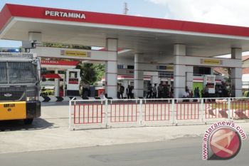 Polisi Tutup SPBU Karena Unjuk Rasa 