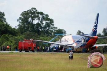 Pesawat Batavia tergelincir di Pekanbaru