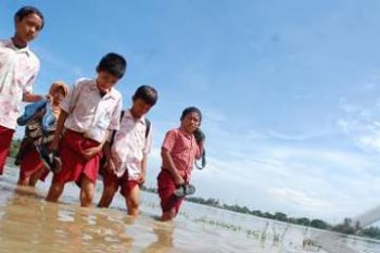 SAWAH TERENDAM BANJIR