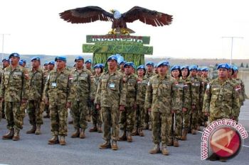 Prajurit Indonesia menerima penghargaan tertinggi PBB