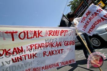 Mahasiswa tolak RUU PT 