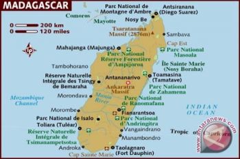  Moyang Madagaskar dari  Indonesia untuk berdagang