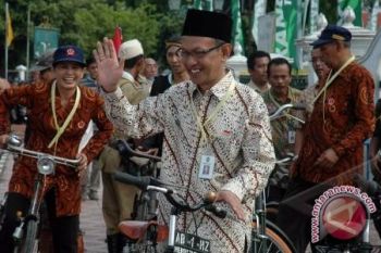 Mantan Wali Kota Yogyakarta digelari "Bapak Sepeda" 