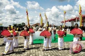 Ogoh-ogoh Bima ramaikan Festival Radin Jambat