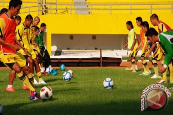 Pertandingan Sriwijaya FC melawan Persela 