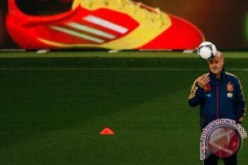 Spanyol Latihan Jelang Euro 2012 di Austria