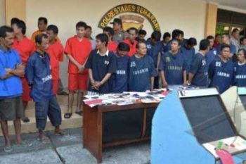 TERSANGKA PERJUDIAN