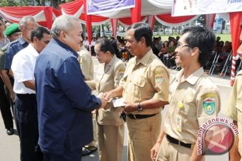 Penyuluh pertanian Sumsel dapat sepeda motor 