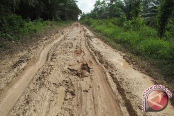 Jalan Menuju Mesuji Rusak Parah