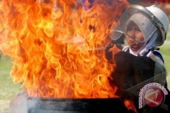 Radio Pemkab Buol Dibakar Orang Tak Dikenal 