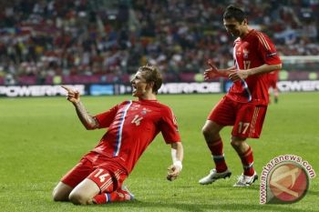 Piala Eropa - Ceko akui keunggulan Rusia 
