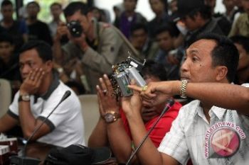 Wartawan lakukan aksi unjuk rasa
