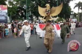 Wehrkreis III gelar karnaval kejuangan Yogya Kembali