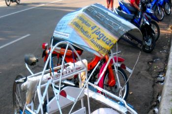 Pengemudi Becak Akan Dilatih Perilaku Sadar Wisata