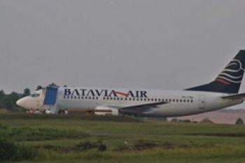 Batavia Air Alami Kerusakan Mesin di Tanjungpinang