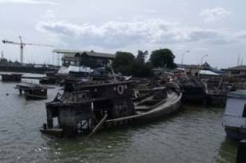 Puluhan Kapal Tangkapan BC Kepri Rusak Berat
