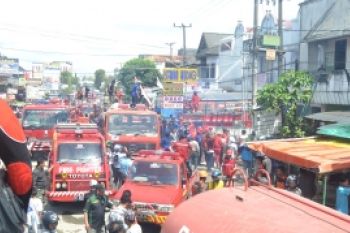 Kebakaran Jalan KH Ahmad Dahlan