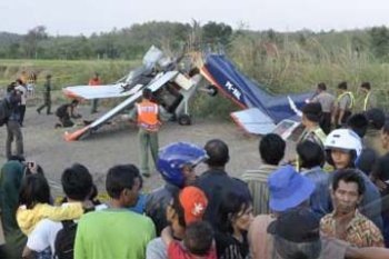 PESAWAT CESNA JATUH