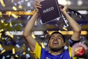 Riquelme Tingkalkan Boca Usai Kalah Di Final         