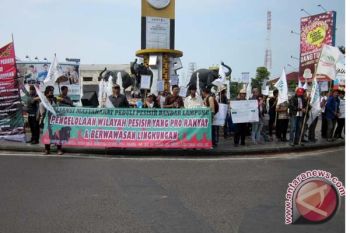 Warga Pesisir Bandarlampung Tolak Penimbunan Batu Bara
