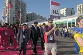 PENYAMBUTAN KONTINGEN INDONESIA