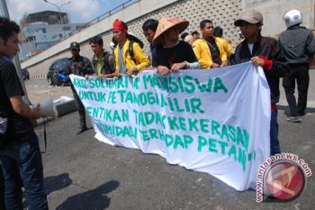 Mahasiswa desak DPRD Sumsel lindungi petani 
