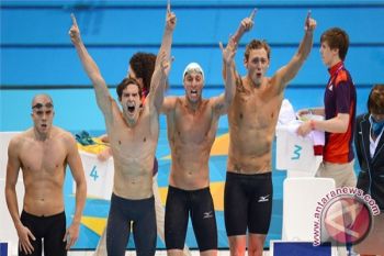 Olimpiade- Prancis Gusur AS di 4X100 Meter 