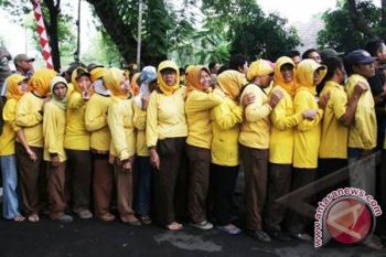 Pasukan kuning dapat THR Rp200.000