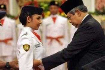 PENGUKUHAN PASKIBARAKA