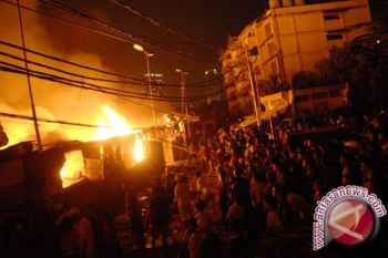 Sedikitnya 40 rumah terbakar di Palembang