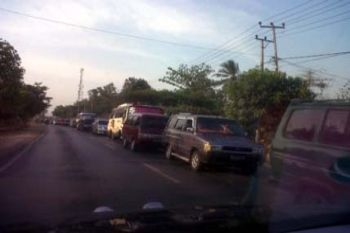 Macet Simpang Metro