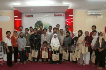 Warga Antusias Sambut Rumah Komunitas Alfamart