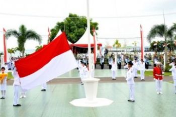 Merah Putih Dikibarkan