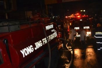 Kebakaran Di Jalan KH Khalid