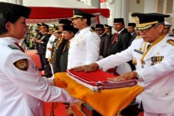 Upacara Hari Kemerdekaan di Kepri